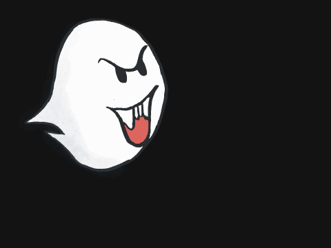 Boo the ghost!