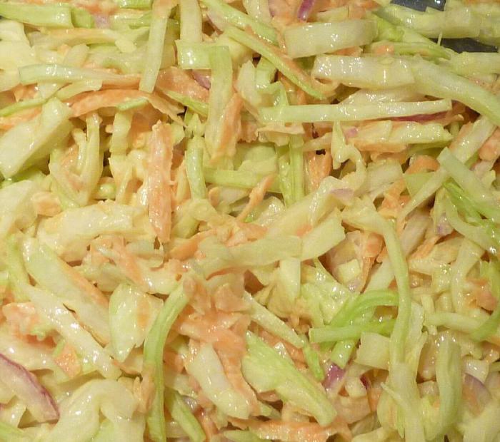 Low-fat coleslaw