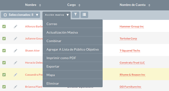 delete list view