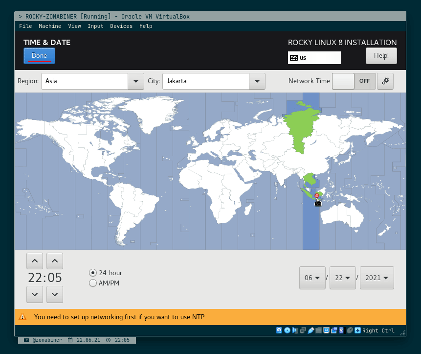 Settings Time Zone Settings Time Zone