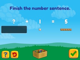 Make 5 by adding brix (friends of five) Math Game