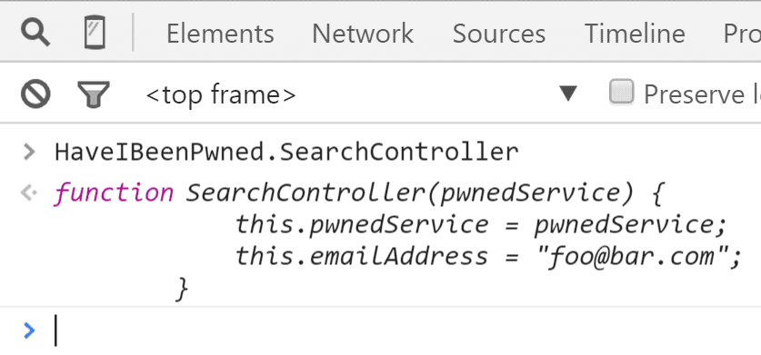 SearchController Is Accessible