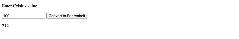 JavaScript program to convert Celsius to Fahrenheit - CodeVsColor