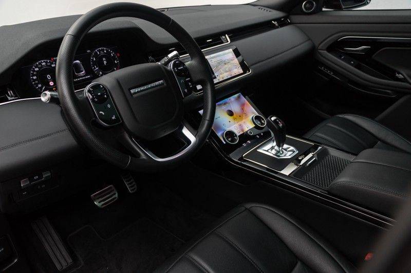 Land Rover Range Rover Evoque P300 R-Dynamic 300pk AWD Black Pack Panoramadak ClearSightSpiegel MeridianSound Volleder AmbientLight Navi Keyless Full-Led DAB 20" 360Camera Pdc afbeelding 19