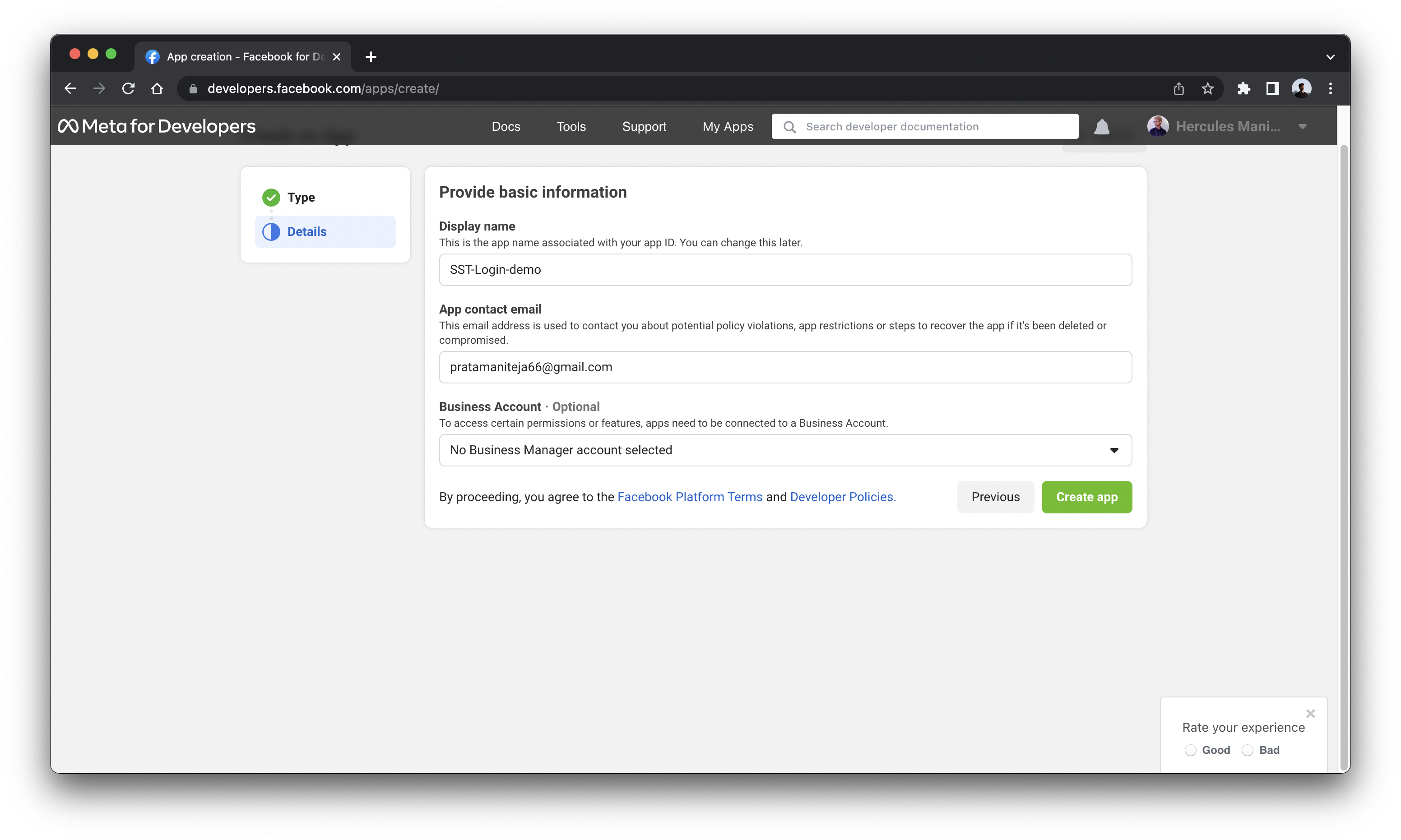 How To Add Facebook Login To Your Cognito User Pool