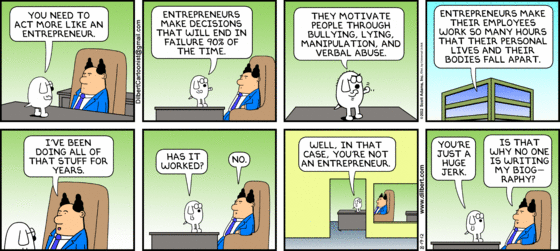 Dogbert of Entrepreneur