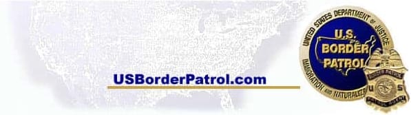 Historic Border Patrol Badge Artifact