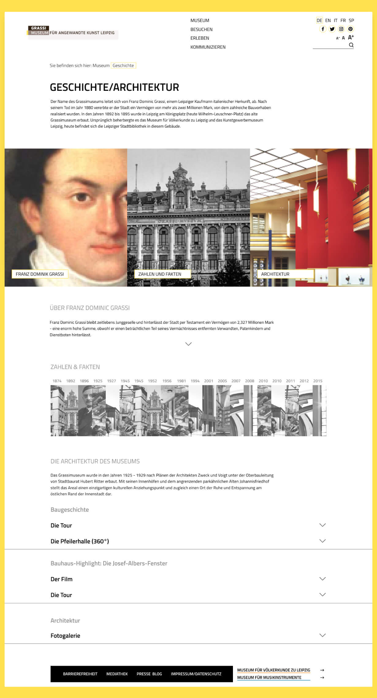 history page