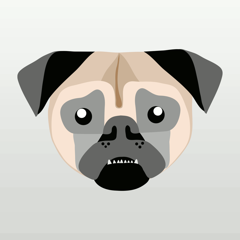 Image for Pug Love Sticker Pack launching! blog post