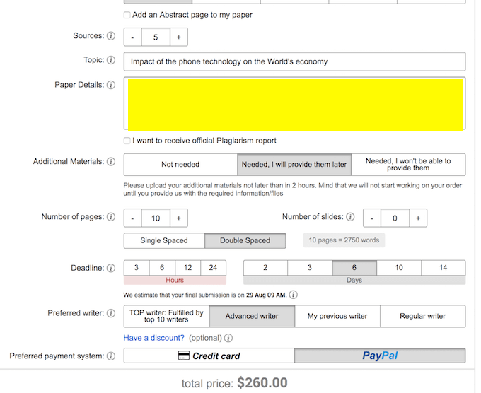 paperhelp.org order process