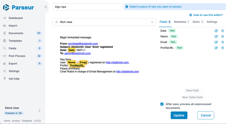 Template editor v3 in 2021
