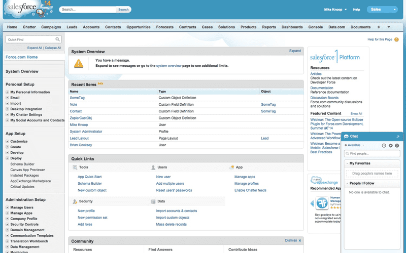 Preview Salesforce 2