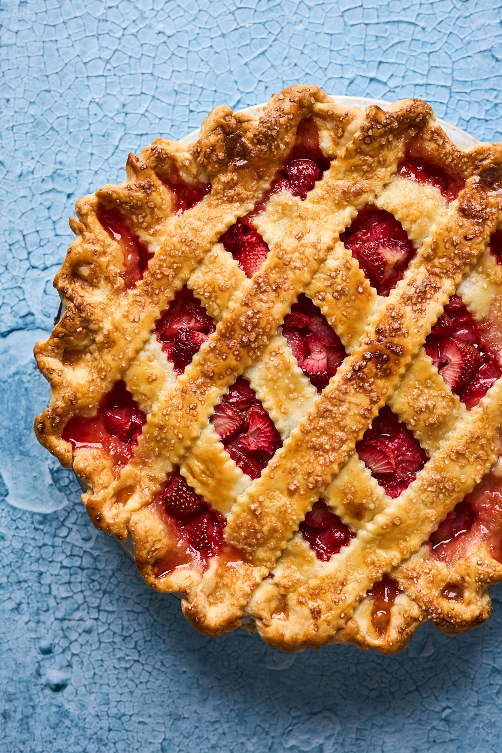 Easy Classic Strawberry Rhubarb Pie