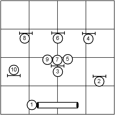 Course With Obstacle Numbers