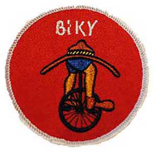 Biky spejdermærke