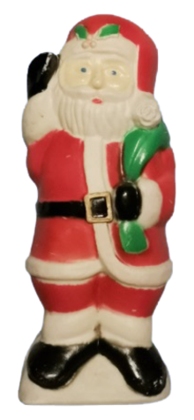 Santa with Green Toy Sack photo