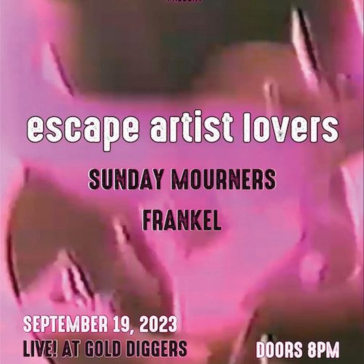 Escape Artist Lovers / Sunday Mourners / Frankel