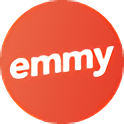 Emmy home page video testimonial logo.