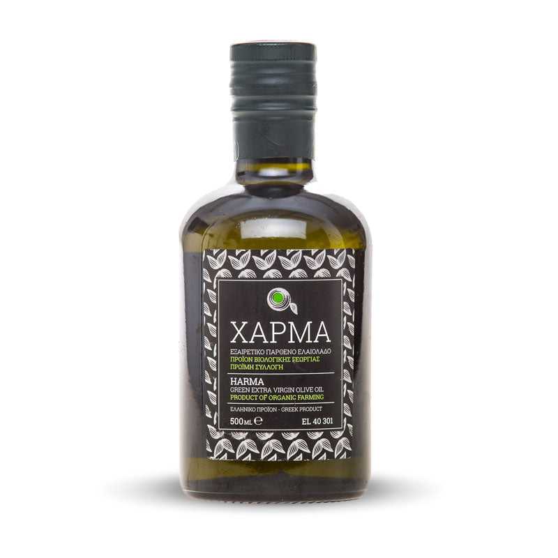 prodotti-greci-olio-extra-bio-raccolta-precoce-harma-green-500ml