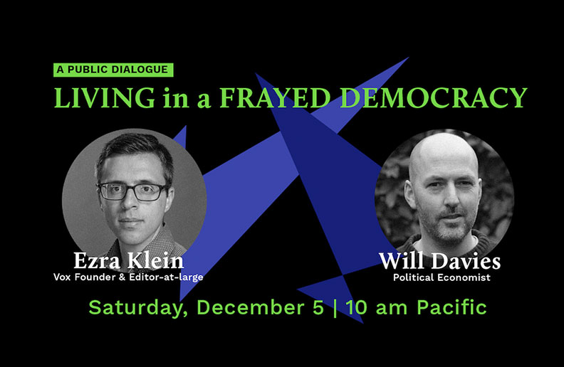 A Public Dialogue: Living in a Frayed Democracy