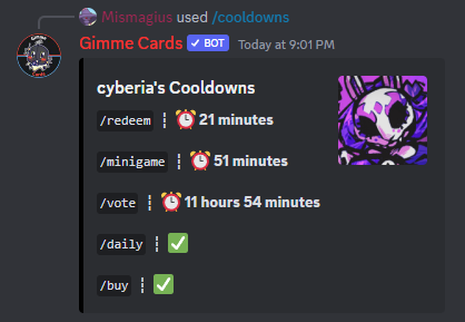 /cooldowns