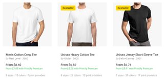 printify premium shirt discounts
