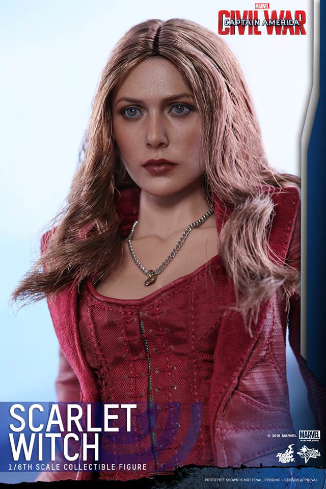 Hot Toys Captain America: Civil War MMS370 Scarlet Witch 1/6th Scale Collectible Figure Hot Toys Captain America: Civil War MMS370 Scarlet Witch 1/6th Scale Collectible Figure
