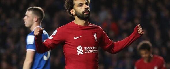 Salah entered the history of the Champions League