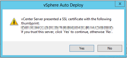 VMware vSphere Auto Deploy installation guide - software 6