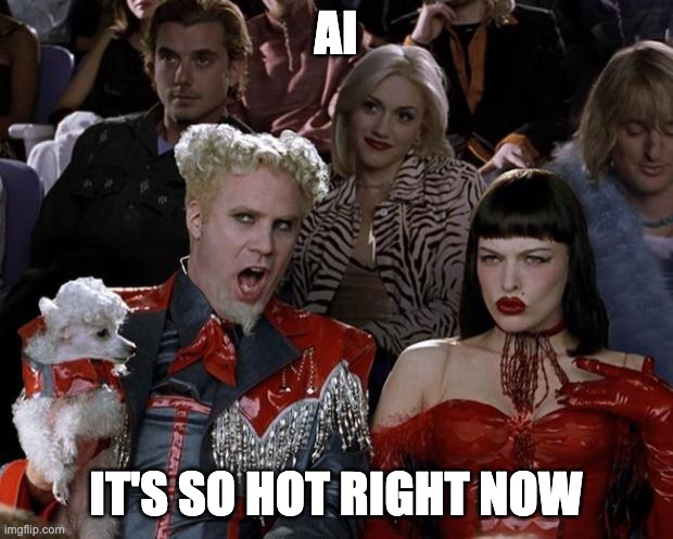 Will Ferrell Zoolander "AI is so hot right now"