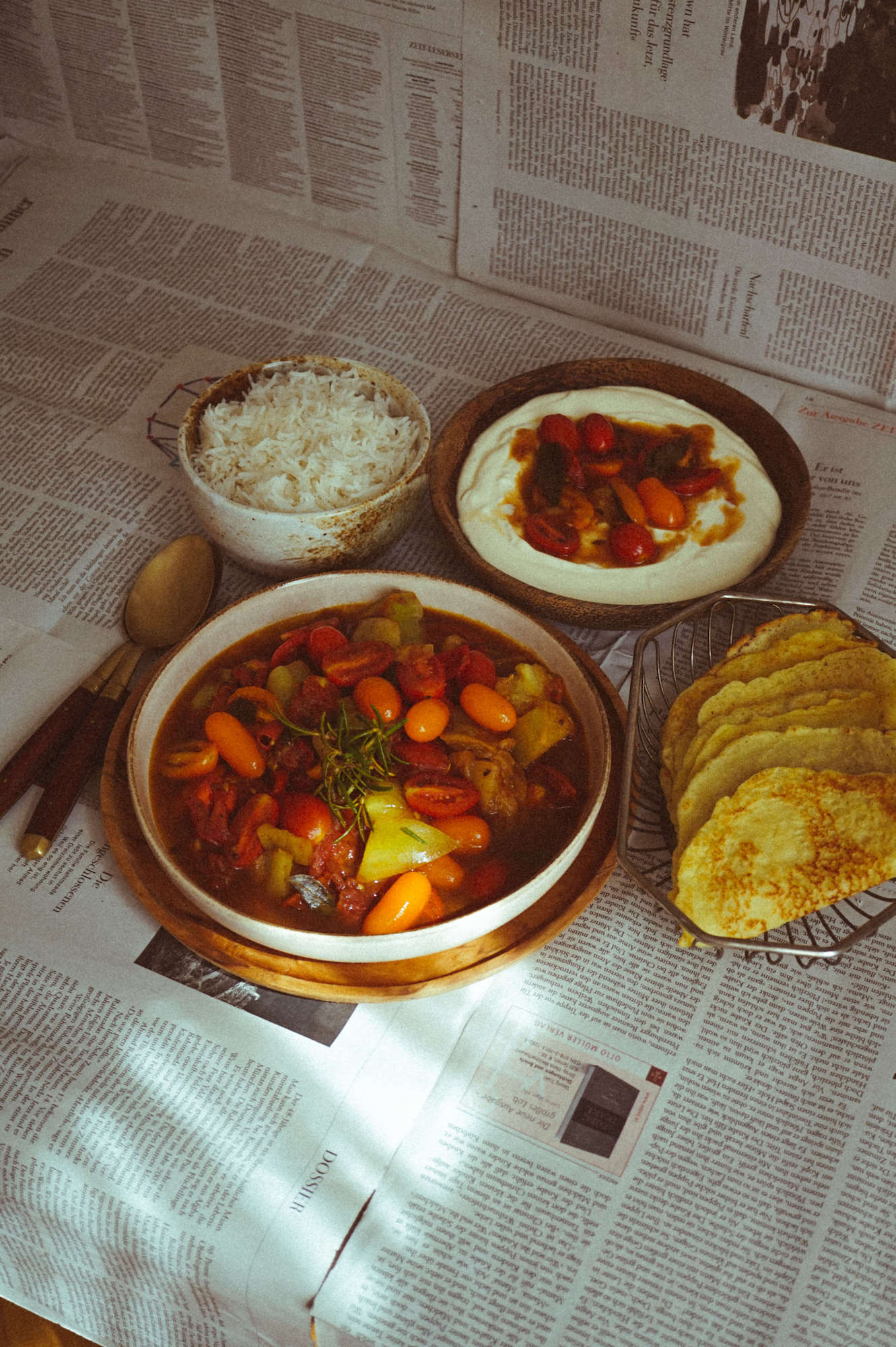 Ayurvedisches Tomaten-Curry