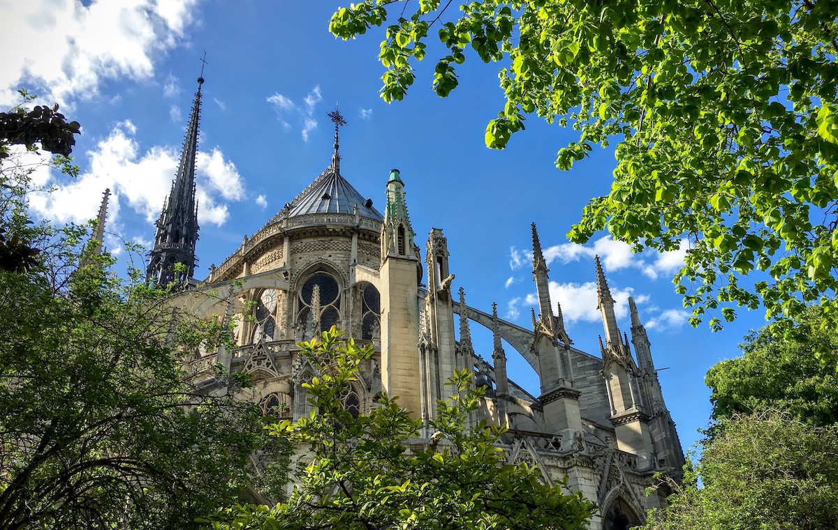 The Flying Buttresses of Notre Dame