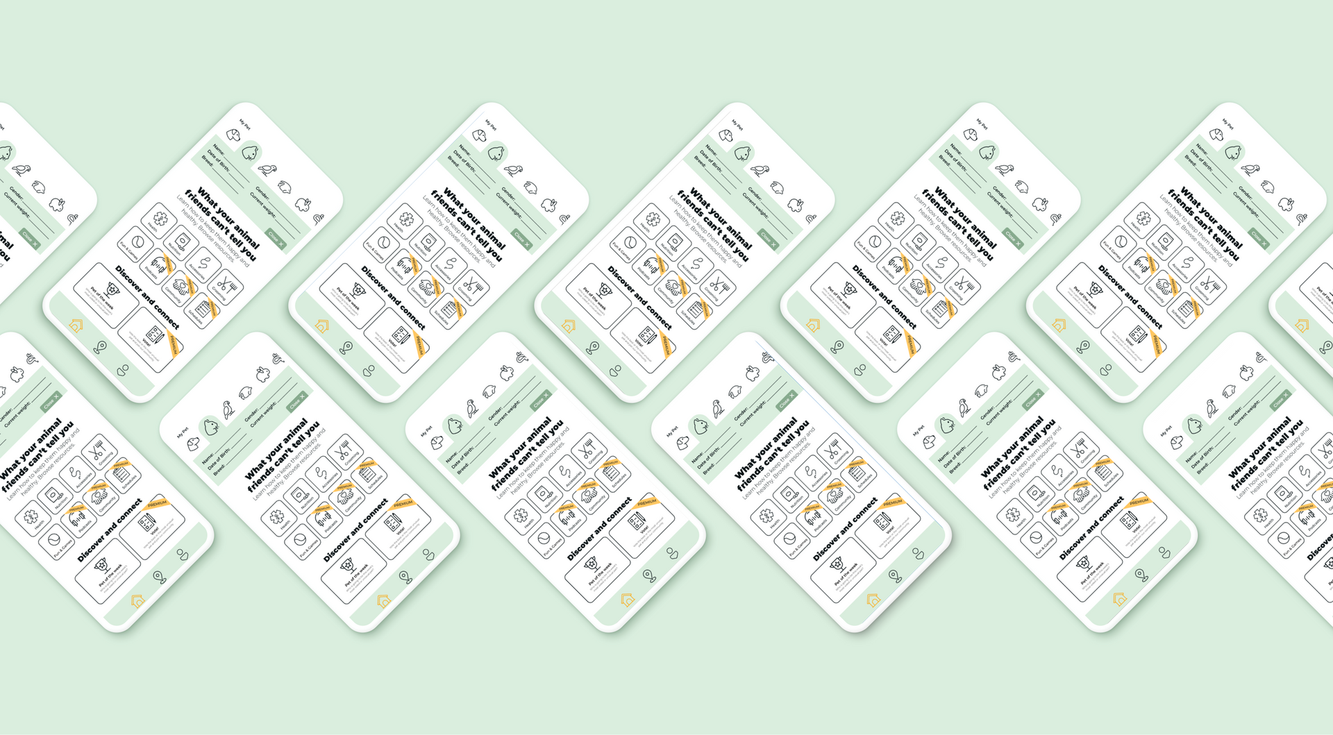 App screen