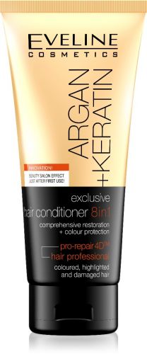 EVELINE Argan+keratin exkluzív hajkondicionáló 8 in 1 200 ml