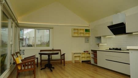 Kitchen and Living area