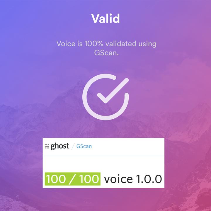 Voice Ghost gscan