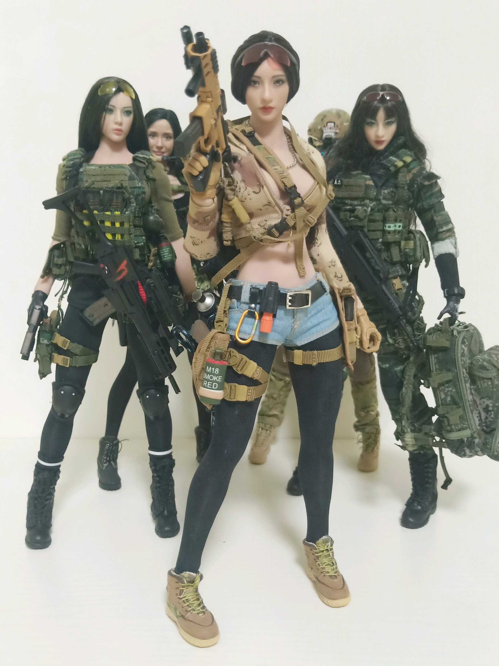 Share Some Of My DIY Female Soldier