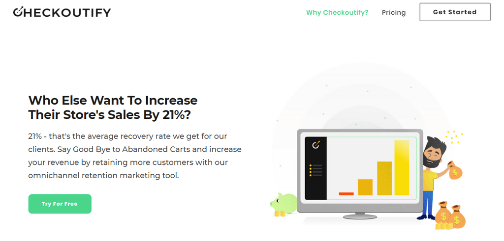 Checkoutify - Best Cart Abandonment App for Shopify