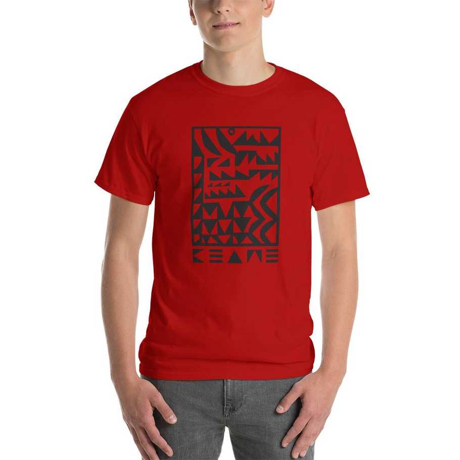 short-sleeve-t-shirt - Red / S / cotton