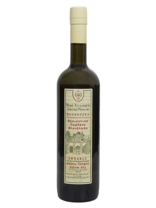 Epicerie-Grecque-Produits-Grecs-Huile-d-olive-extra-vierge-BIO-MONASTERE-crysopigi-750ml