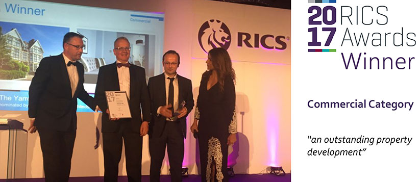 The Yarrow Hotel Wins RICS Award 2017