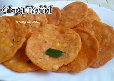 Crispy Thattai | Tasty Appetite