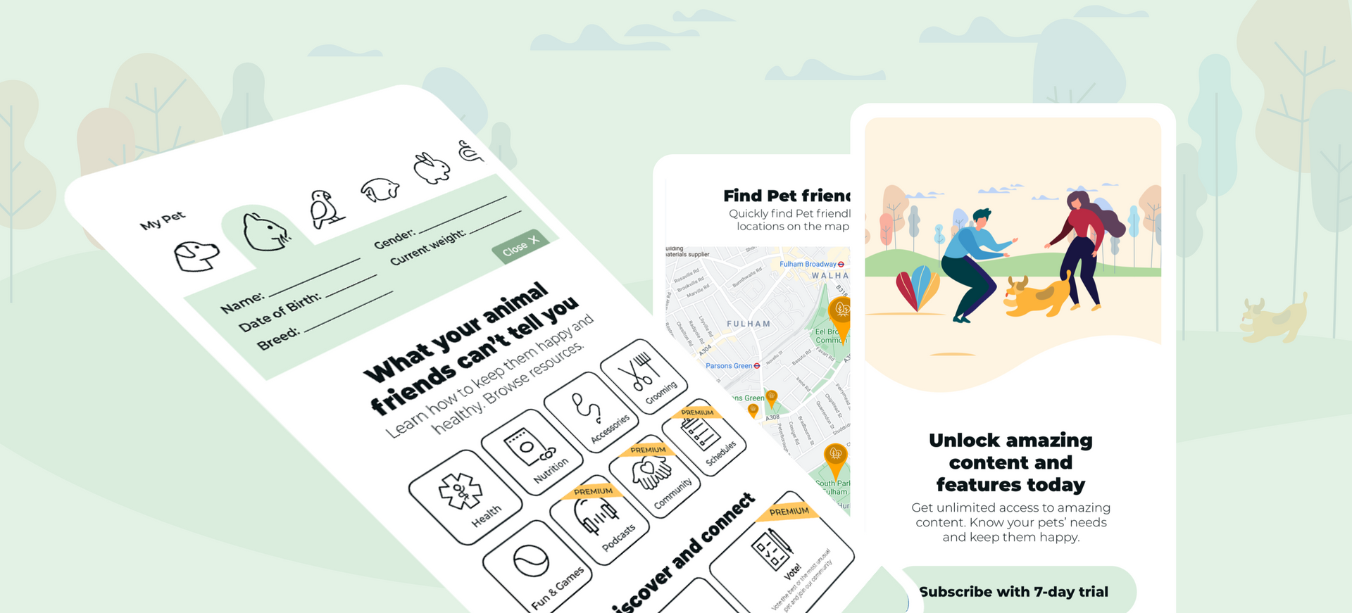 Pet Time app presentation