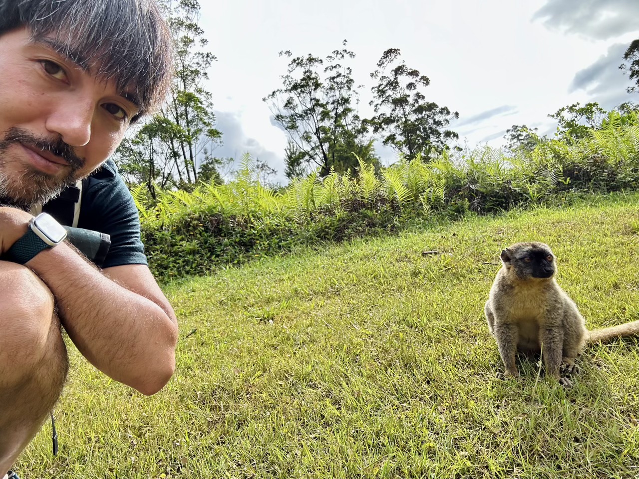 Selfie with a lemur, part iii