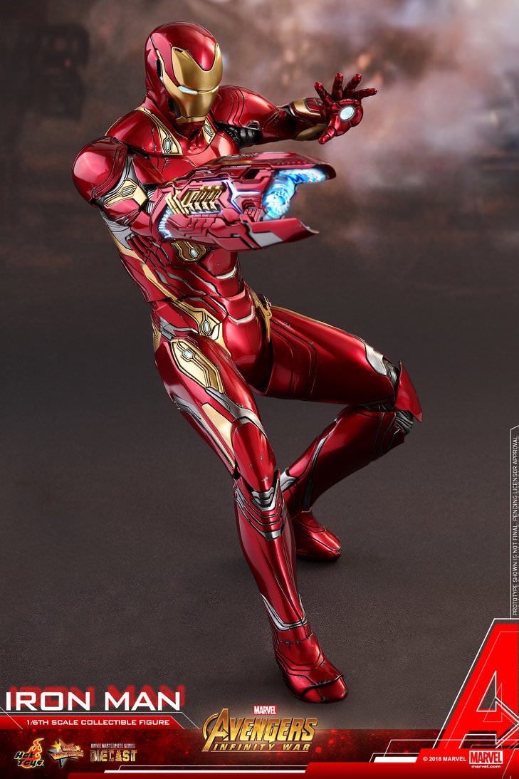 Hot Toys Avengers: Infinity War MMS473D23 Iron Man Mark L 1/6 Scale Collectible Figure Hot Toys Avengers: Infinity War MMS473D23 Iron Man Mark L 1/6 Scale Collectible Figure