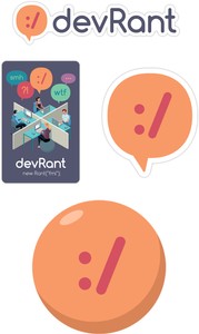 devRant swag you can get