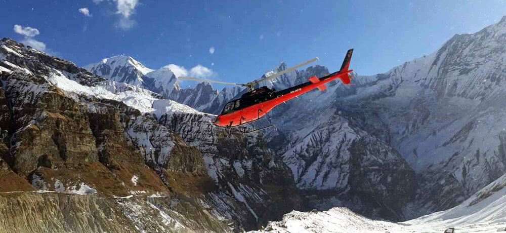 Helicopter Tour of Annapurna Base Camp