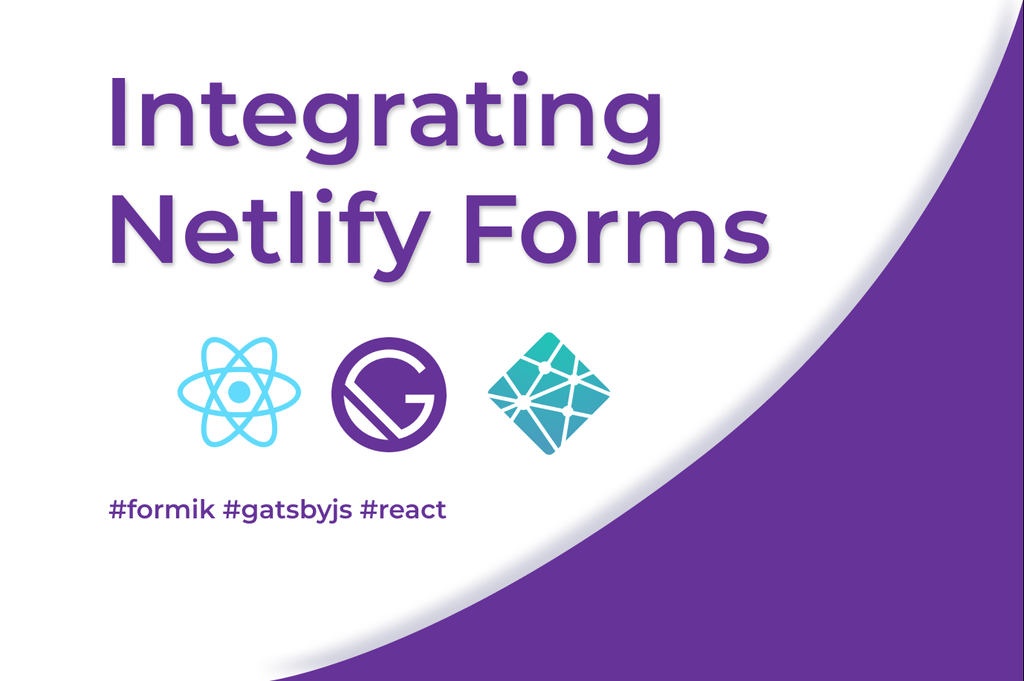 How to connect GatsbyJS with Netlify forms.