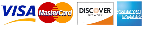 Credit card logos.