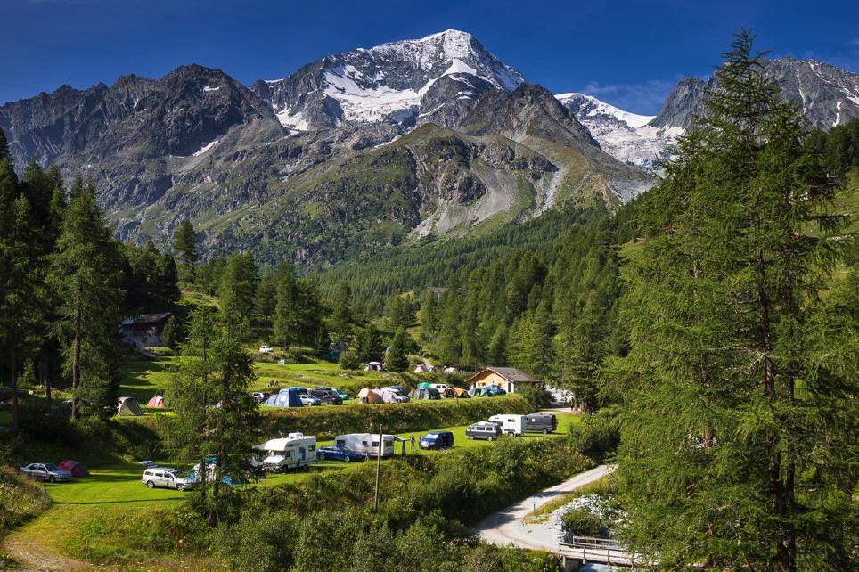 Camping Arolla Ch Plus Haut Camping Deurope Valais Val